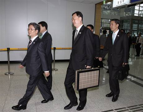 Delegace z Jiní Koreje navtívila KLDR (21. dubna 2009)