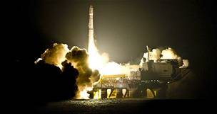 Start ruské rakety Zenit se satelitem Sicral-1B