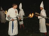 Obad rasistick organizace Ku-Klux-Klan