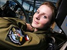Poruík Kateina Hlavsová - pilotka bojového letounu AR