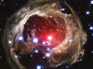 Hubblev teleskop: vbuch hvzdy V838