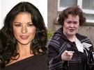 Catherine Zeta-Jones a Susan Boyle