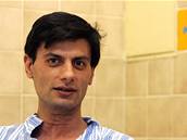 Pavel Kudrik na popáleninovém centru ostravské fakultní nemocnice