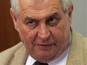 Milo� Zeman (23. dubna 2009)