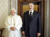 Alexandr Lukaenko se ve Vatiknu setkal s papeem Benediktem XVI.