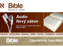 Internetov strnky Bible21