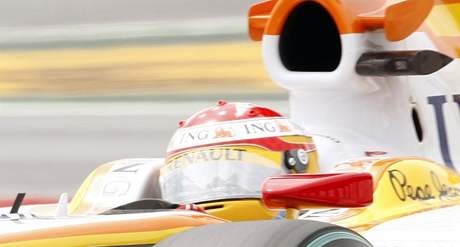 Fernando Alonso ze panlska.