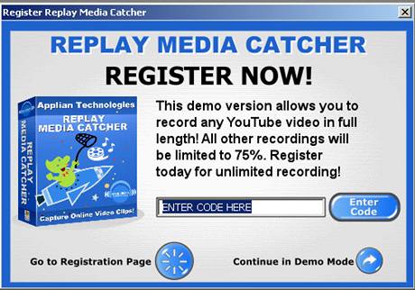 Replay Media Catcher