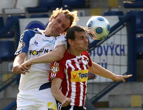 Pavel Koál (vlevo) bojoval jet nedávno za Liberec. Momentáln psobí v rakouském Wiener Neustadtu.