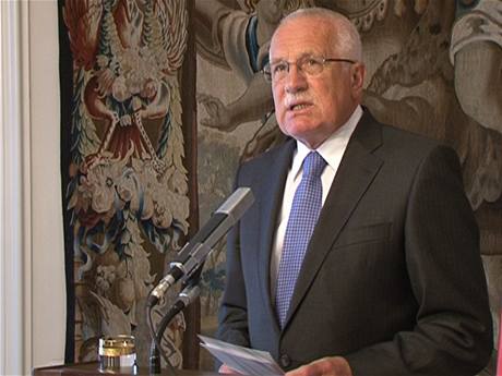 Prezident Václav Klaus se snail rozptýlit obavy Ruska ze spolupráce EU s bývalými satelity Sovtského svazu.