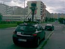 Google auto v ulici Machkova