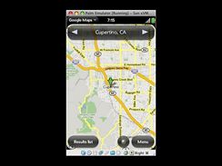 Palm Pre - screenshot z emultoru
