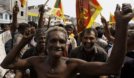 Tamiltí Tygi se vzdali, boje na Srí Lance po tvrtstoletí koní