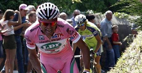 Danilo Di Luca v 10. etap závodu Giro d'Italia 
