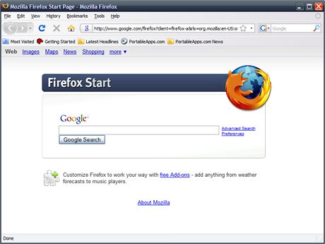 Portable Firefox 
