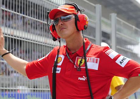 Michael Schumacher sleduje VC panlska