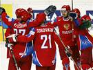 Rusko - Kanada: radost ruských hrá