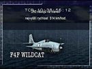 Stíhací letoun F4F Wildcat z USS Enterprise