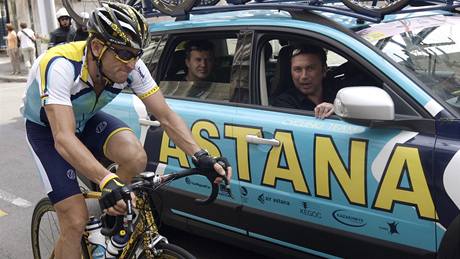 Lance Armstrong, Astana