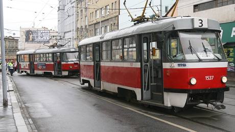 V Brn se srazily tramvaje