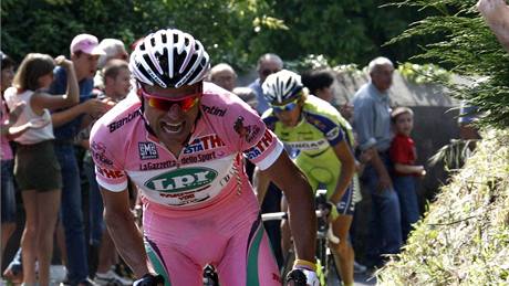 Danilo Di Luca v 10. etap závodu Giro d'Italia 