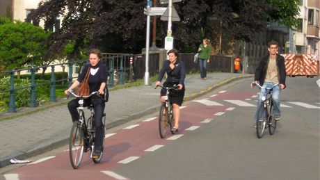 Belgie, Gent - ráj cyklistů