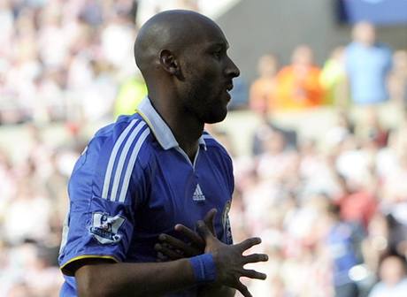 Nicolas Anelka z Chelsea.