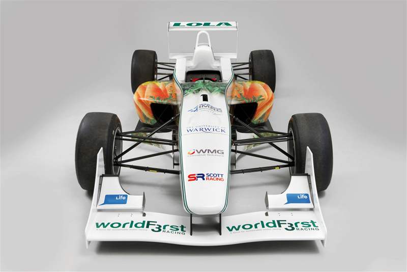 WorldFirst - ekologická Formule 3