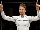Jenson Button z Británie.