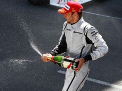 Jenson Button z Britnie.