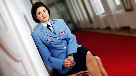 kpt. Magdalena Dvoáková - královna festivalu NATO