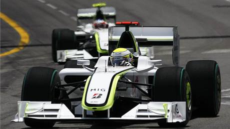 Jenson Button z Brawn GP.