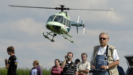 U Plzn se uskutenilo setkání vrtulníkových modelá.
