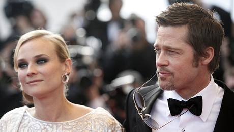 Cannes 2009 - Brad Pitt a Diane Krugerová 