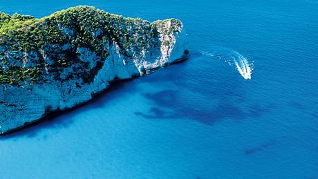 ecký ostrov Zakynthos - ilustraní foto.
