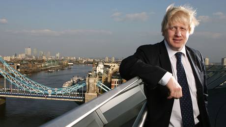 Londýnský starosta Boris Johnson