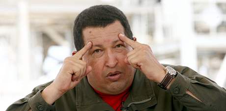Venezuelský prezident Hugo Chávez (30. kvtna 2009)