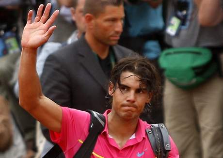 Rafael Nadal se lou s Roland Garros