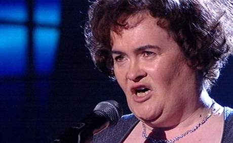 Susan Boyle ve finle talentovan soute v Britnii
