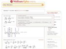 Wolfram Alpha - limita