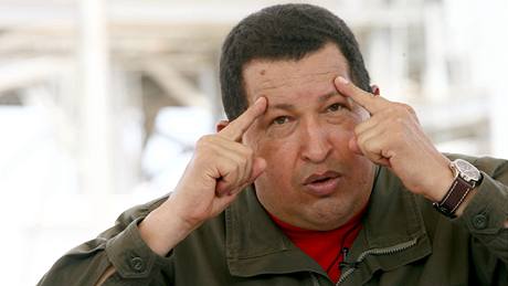 Venezuelský prezident Hugo Chávez (30. května 2009)