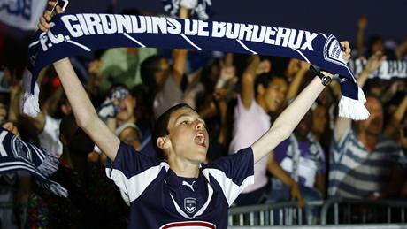 Fanouek Girondins Bordeaux slaví francouzský titul