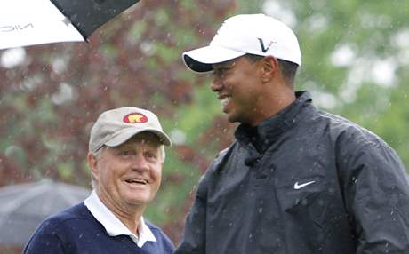 Tiger Woods a Jack Nicklaus