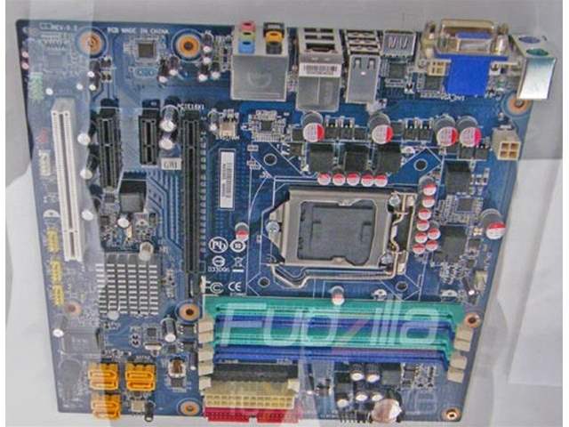 Gigabyte H55 (zdroj: Fudzilla)