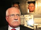 Prezident Václav Klaus s chotí Livií v Brn navtívil i zdejí Muzeum romské kultury