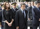 Francouzský prezident Nicolas Sarkozy s manelkou Carlou Bruniovou-Sarkozyovou