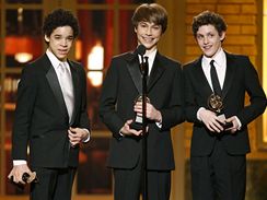 Tony Awards 2009 - (zleva) David Alvarez, Kiril Kulish and Trent Kowalik 