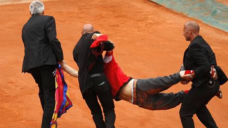 Výtrník na finále Roland Garros