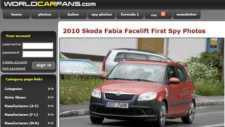 koda testuje faceliftovanou fabii