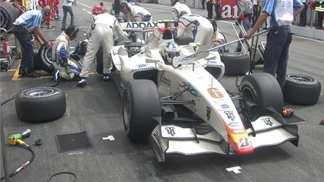 Lucas di Grassi, tým Racing Engineering, GP2